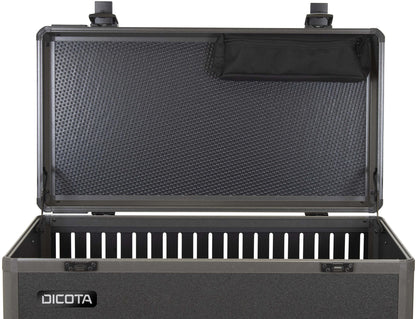 DICOTA Charging Trolley CH Version D32005-CH for 20 Tablets/Ultrab. silver