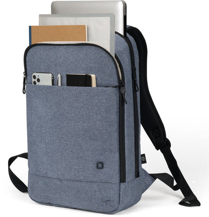 DICOTA Eco Backpack Slim MOTION D32016-RPET 13-14.1 inch Blue Denim