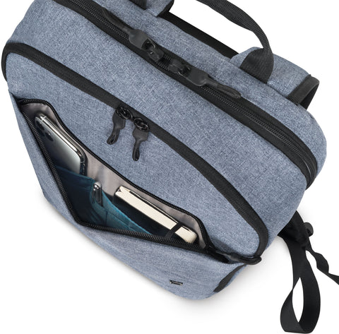 DICOTA Eco Backpack Slim MOTION D32016-RPET 13-14.1 inch Blue Denim