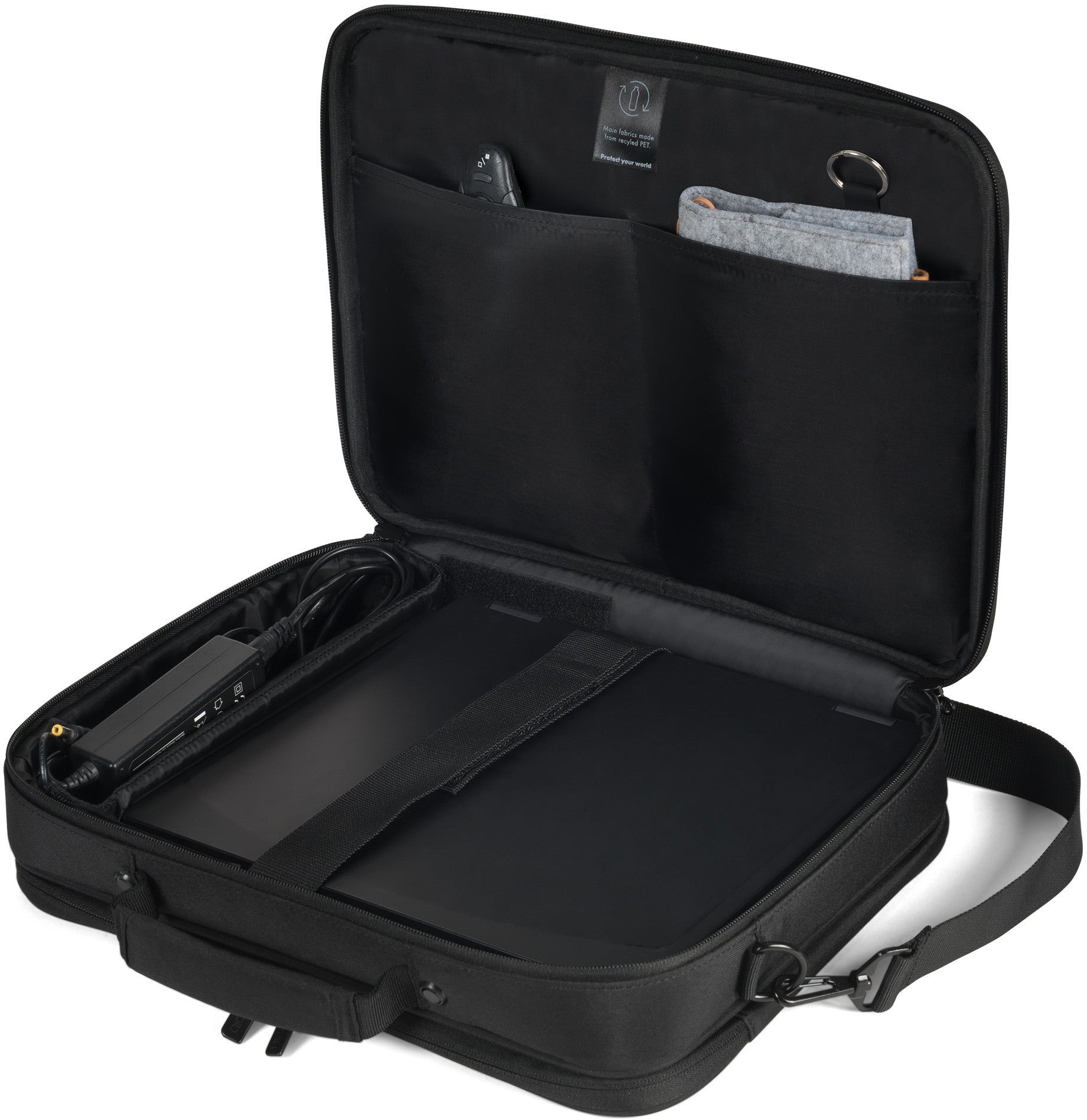 DICOTA Laptop Bag Eco Multi CORE D32029-RPET 13-14.3 inch Black