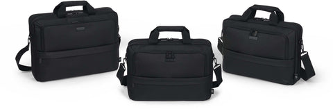 DICOTA Laptop Bag Top Traveller CORE D32035-RPET 15-17.3 inch Black