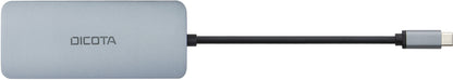 DICOTA USB-C 8-in-1 Multi Hub D32062 4K PD 100W