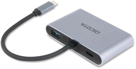 DICOTA Docking Station 5-in-1 USB-C D32064 4K HDMI/DP PD 100W portable