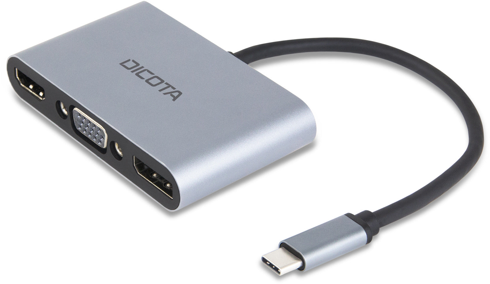 DICOTA Docking Station 5-in-1 USB-C D32064 4K HDMI/DP PD 100W portable