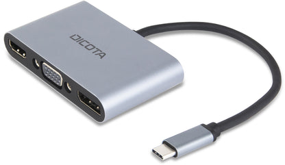 DICOTA Docking Station 5-in-1 USB-C D32064 4K HDMI/DP PD 100W portable