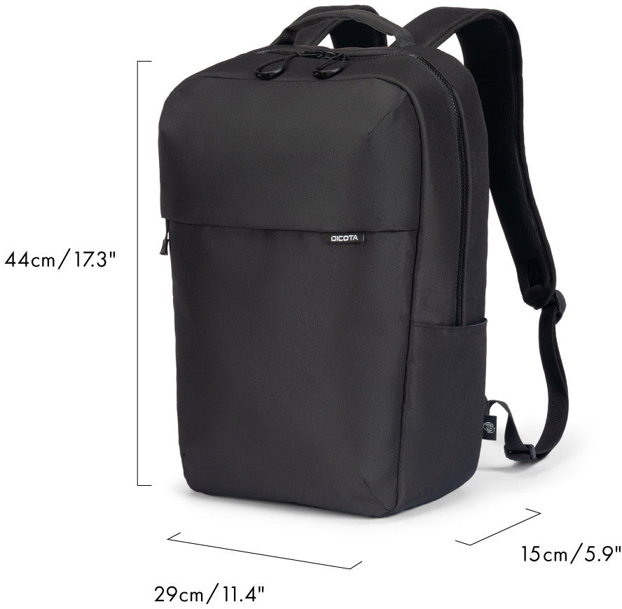 DICOTA Backpack COMMUTER D32115-RPET 13-16 inch Black