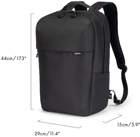 DICOTA Backpack COMMUTER D32115-RPET 13-16 inch Black