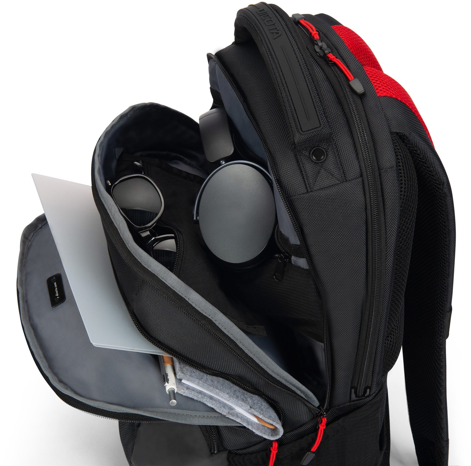 DICOTA Backpack SEEKER II D32119-RPET 13-16 inch Black