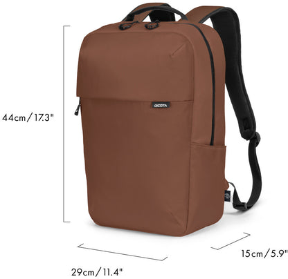 DICOTA Backpack COMMUTER D32124-RPET 13-16 inch Brown