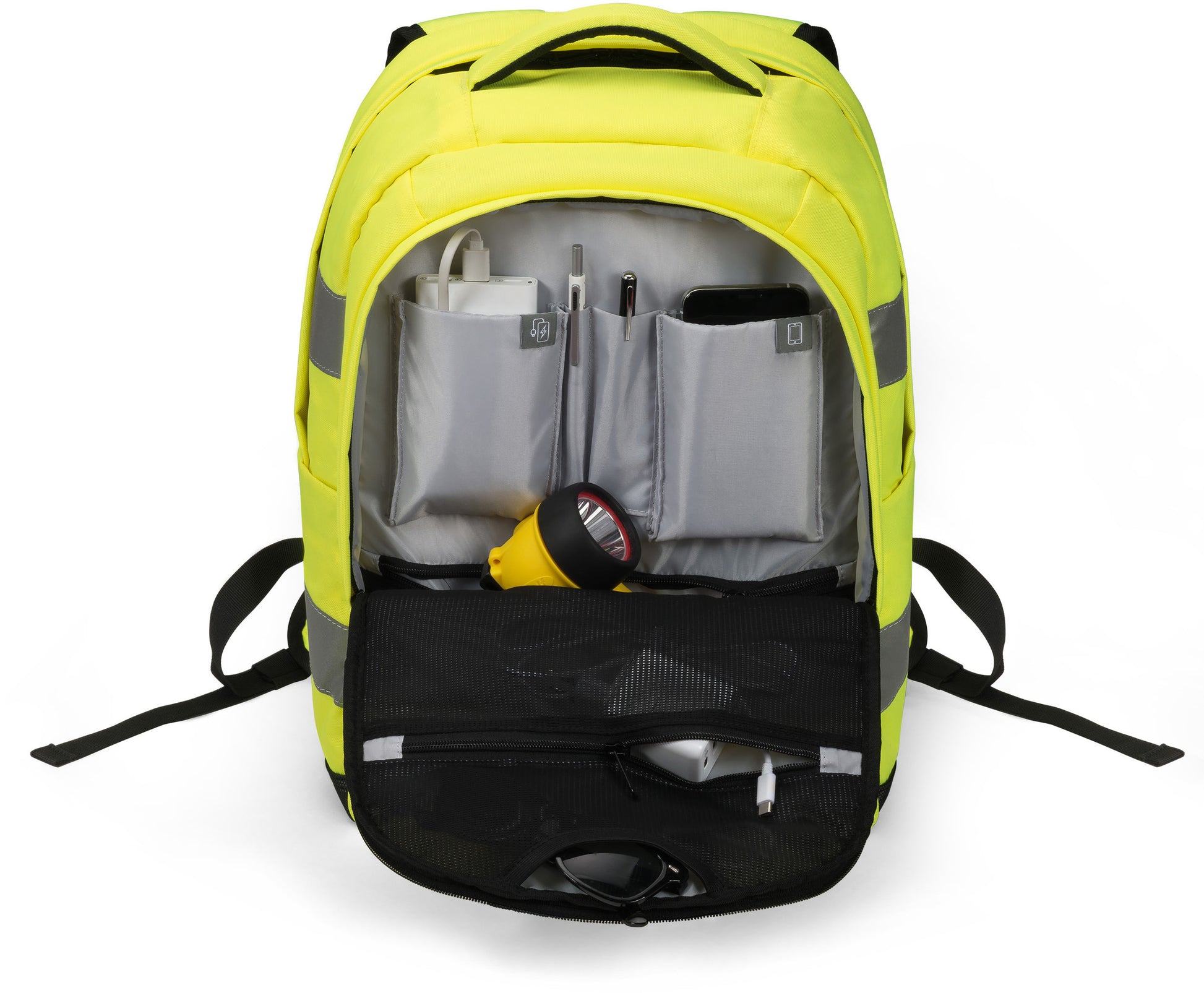 DICOTA Backpack HI-VIS 25 litre P20471-01 yellow