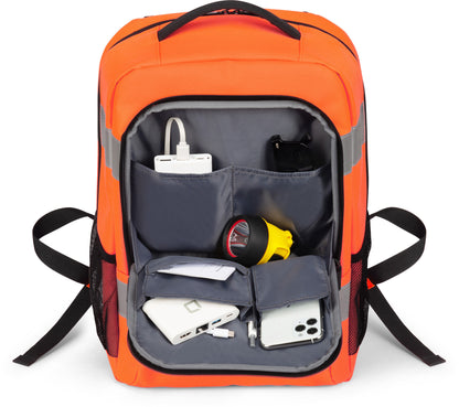 DICOTA Backpack HI-VIS Base P20471-18 24 litre Orange