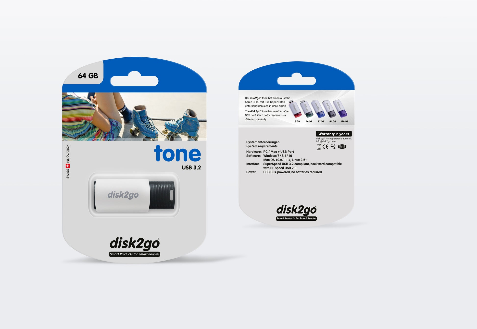 DISK2GO USB-Stick tone 3.0 64GB 30006106 USB 3.0