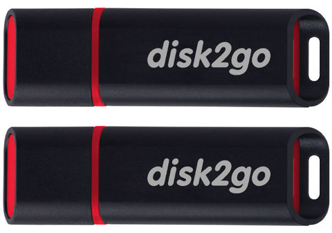 DISK2GO USB-Stick passion 2.0 8GB 30006571 USB 2.0 double pack