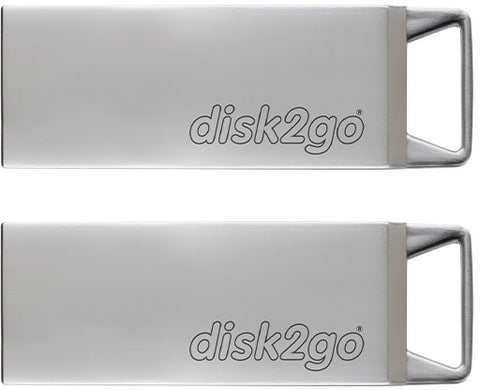 DISK2GO USB-Stick tank 2.0 16GB 30006589 USB 2.0 double pack