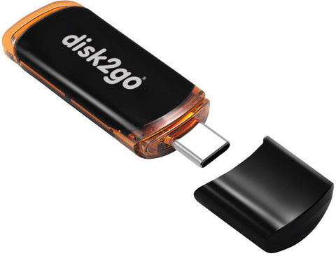 DISK2GO USB-Stick solo 64GB 30006624 Type C USB 3.2