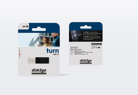 DISK2GO USB-Stick turn 3.0 64GB 30006653 USB 3.0