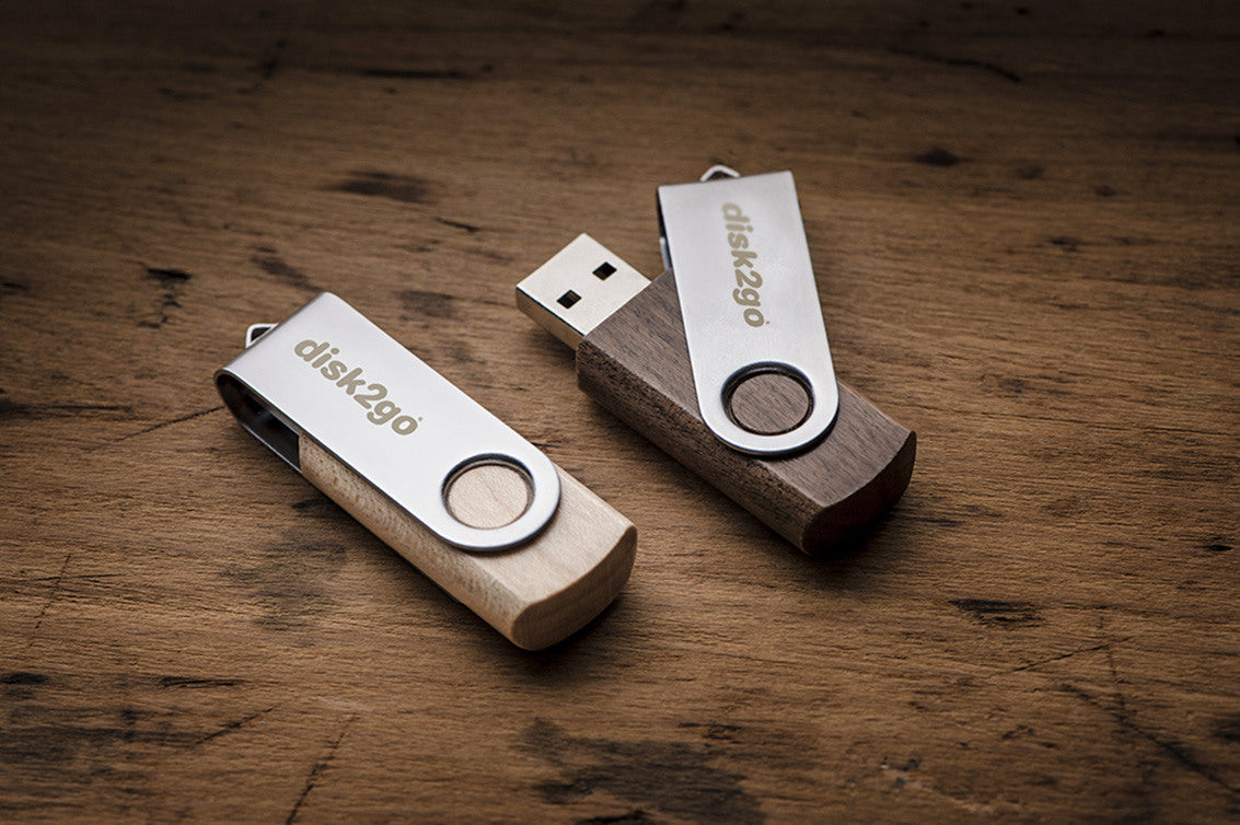 DISK2GO USB-Stick wood 8GB 30006660 USB 2.0