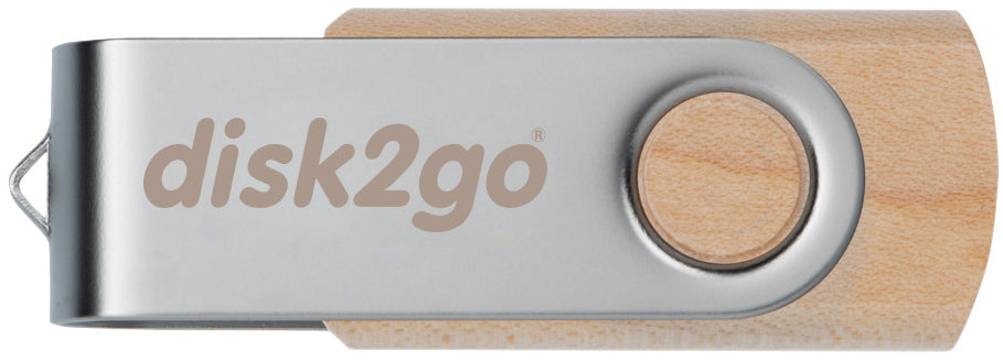 DISK2GO USB-Stick wood 8GB 30006660 USB 2.0