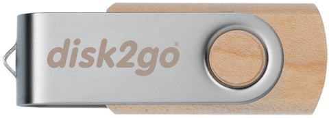 DISK2GO USB-Stick wood 8GB 30006660 USB 2.0