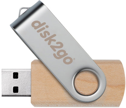 DISK2GO USB-Stick wood 16GB 30006661 USB 2.0