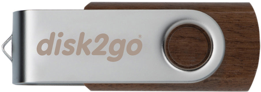 DISK2GO USB-Stick wood 64GB 30006663 USB 3.0