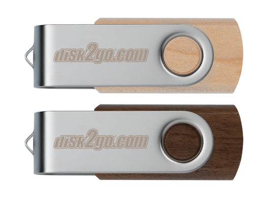 DISK2GO USB-Stick wood 8GB 30006668 USB 2.0 double pack