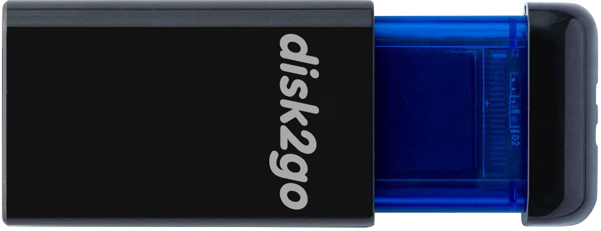 DISK2GO USB-Stick qlik edge 8GB 30006720 USB 2.0