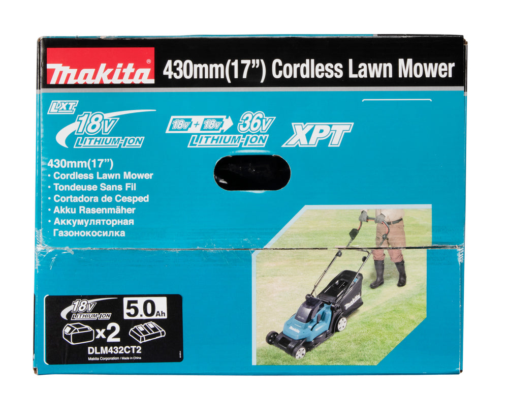 
          Akku-Rasenmäher LXT ® 43 cm
          DLM432CT2
        