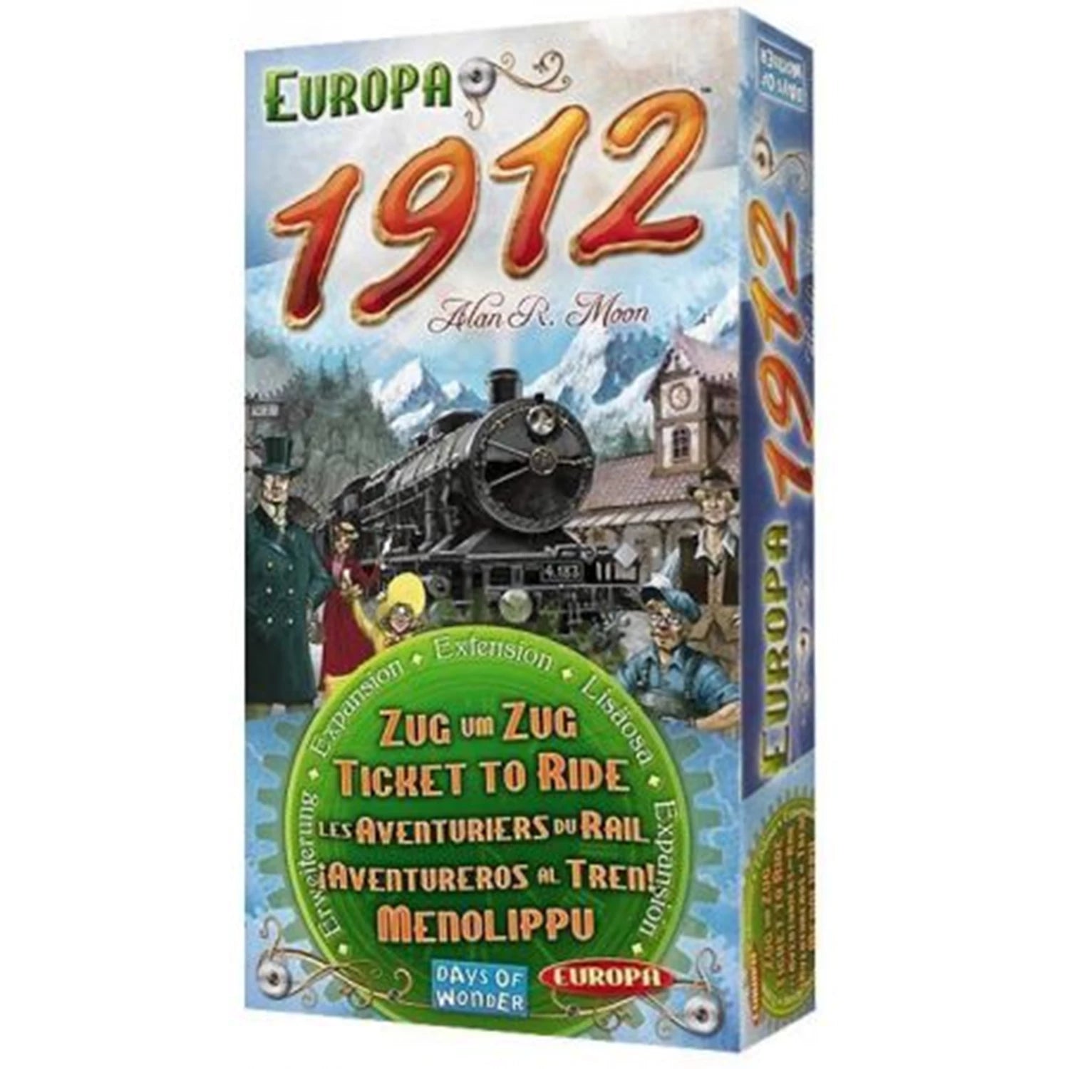 TTR ZUG UM ZUG EUROPA 1912 (FR-DE-EN)