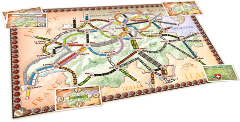 TTR ZUG UM ZUG MAP COLLECTION N°2 INDIA & SWIZERLAND (FR-DE-