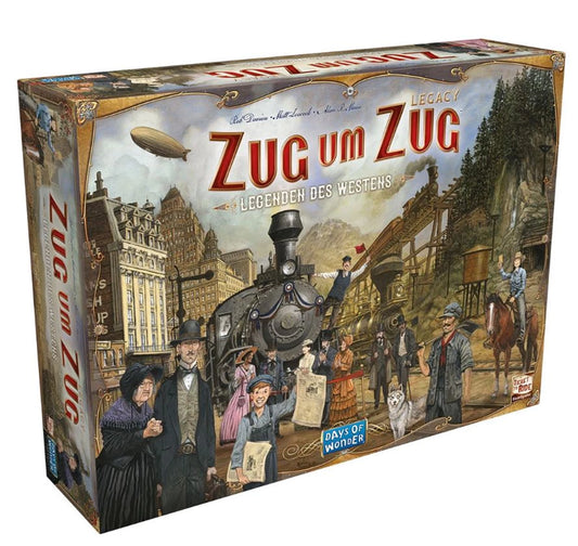 TTR ZUG UM ZUG LEGACY - LEGENDEN DES WESTENS (DE)