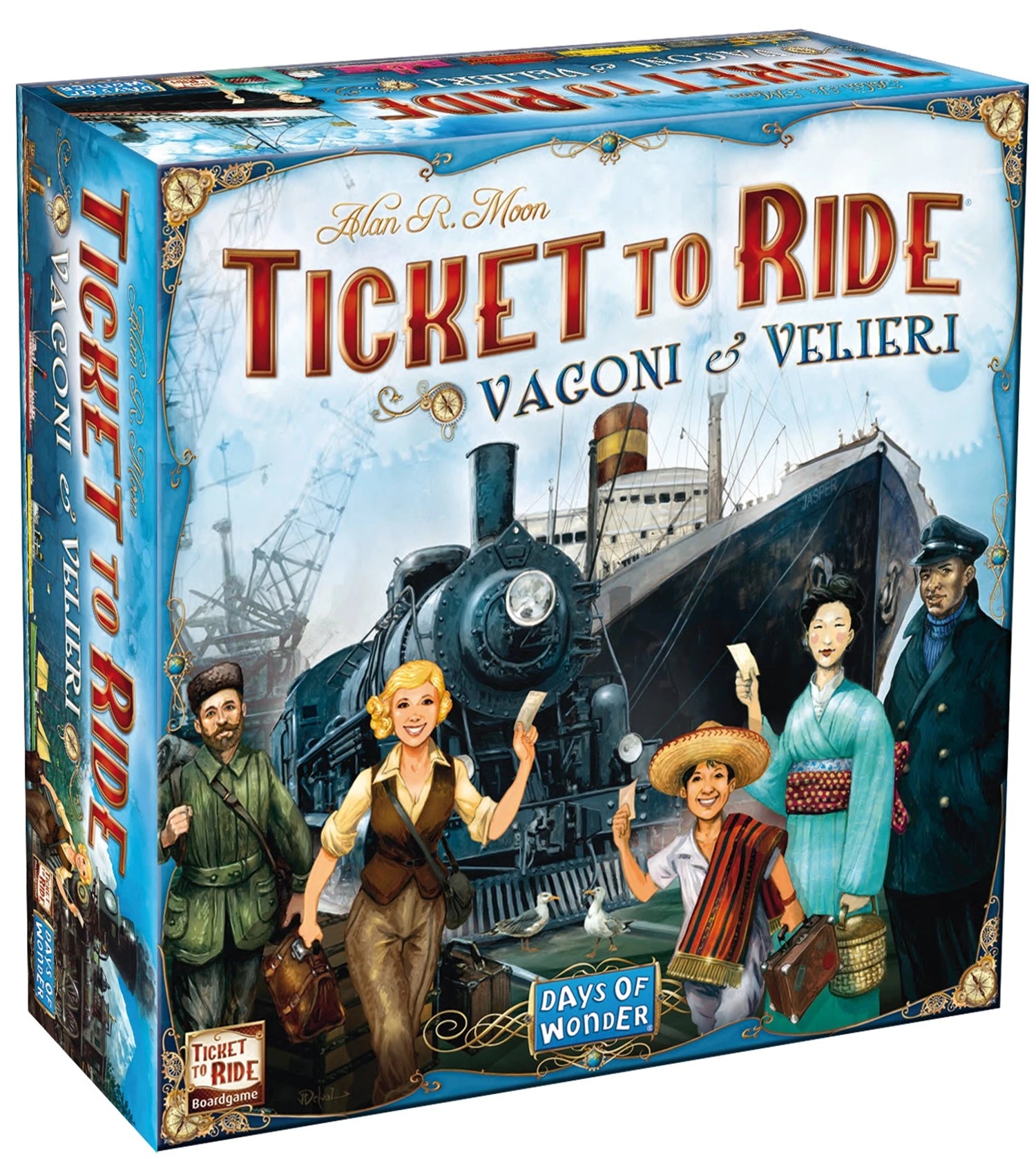 TTR TICKET TO RIDE VAGON & VELIERI (IT)