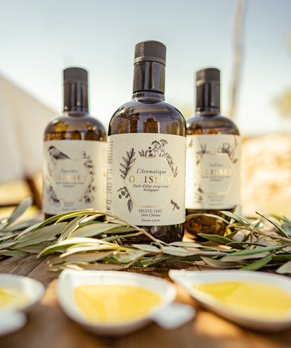 OLISSEY – Organiczna Oliwa Z Oliwek Extra Virgin 50cl | L’AROMATIQUE | Zielony Owocowy • Wczesny Zbiór • Wysoka Zawartość Polifenoli 🌿🇫🇷