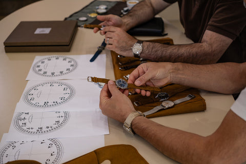 Elka Horloge - Klassieke Zwarte Chronograaf ⌚ D02-0806