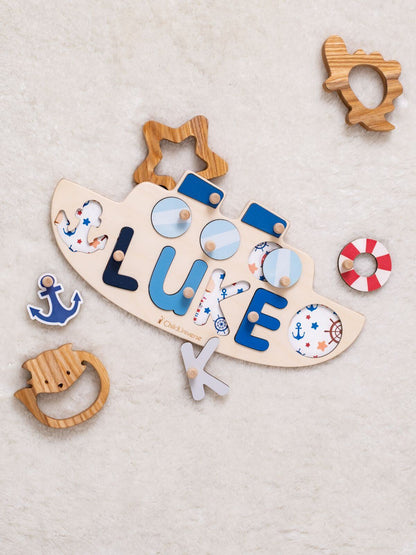 puzzle boat for chlid 