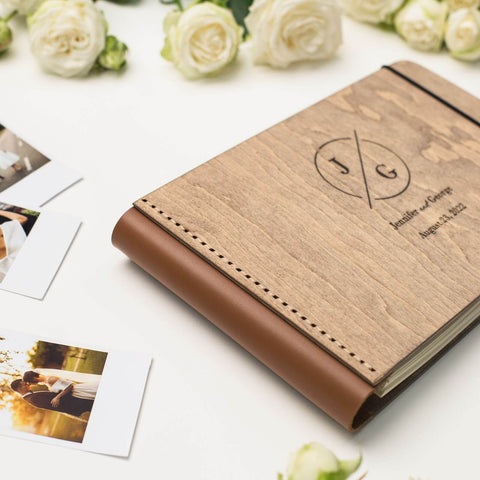 natural leather album 