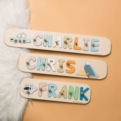 name puzzle for birthday baby 