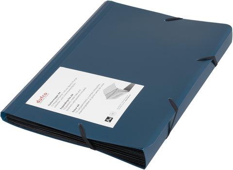 DUFCO Expanding File 13 Fächer blau metallic 13 Fächer