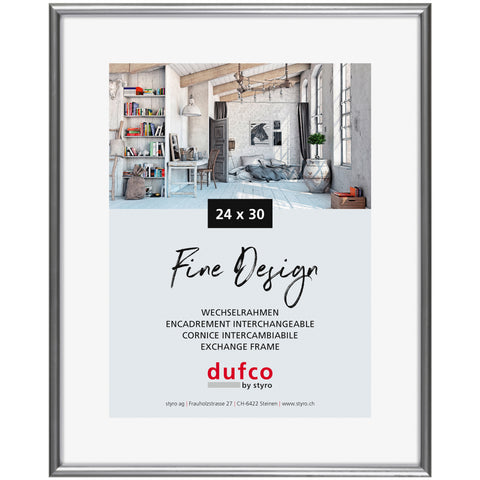DUFCO Bilderrahmen 24x30cm 1400.40028 silber