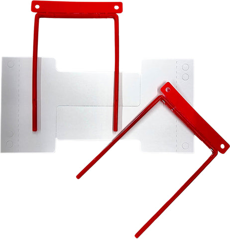 DUFCO Heftverschluss 51006.100 D-Clip rot 100 Stk.