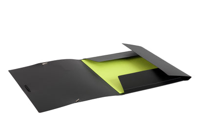 DUFCO Gummibandmappe A4 51500.0364 schwarz Kunststoff