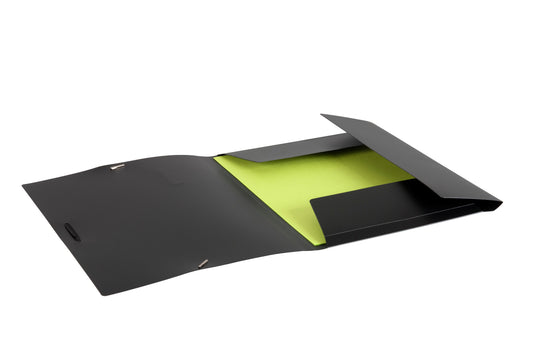 DUFCO Gummibandmappe A4 51500.0364 schwarz Kunststoff