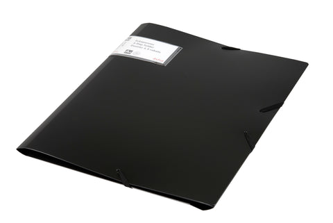 DUFCO Gummibandmappe A4 51500.0364 schwarz Kunststoff