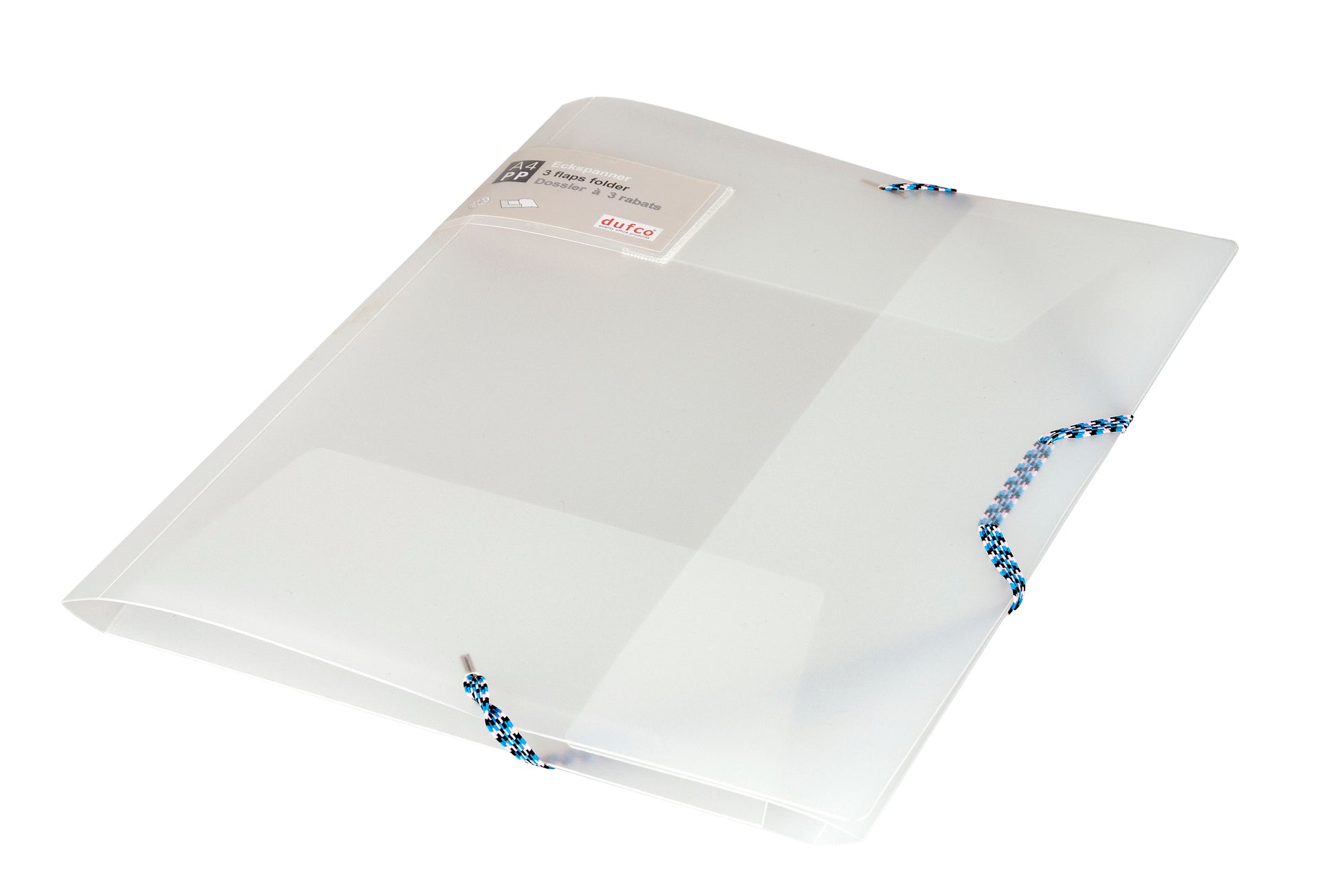 DUFCO Gummibandmappe A4 51500.03644 transparent Kunststoff