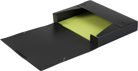 DUFCO Ablagebox A4 51500.03666 schwarz 5cm