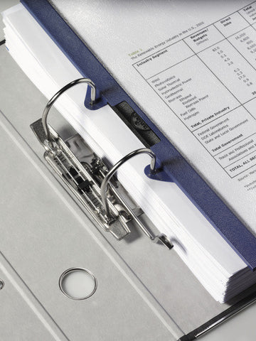 DURABLE Klemmhefter 30 EASY FILE 222907 für 30 Blatt A4 dunkelblau