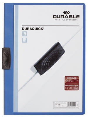 DURABLE Klemmhefter DURAQUICK A4 227006 blau