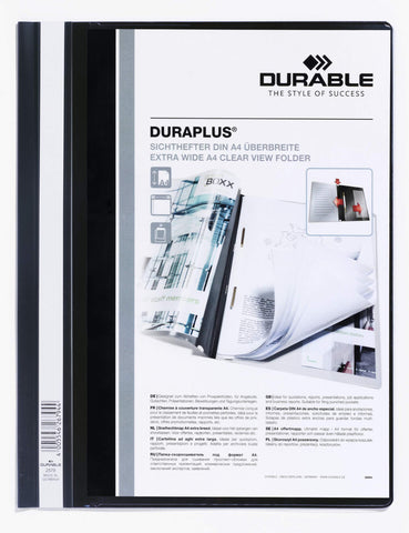 DURABLE Angebotshefter DURAPLUS 257901 für 100 Blatt A4 schwarz