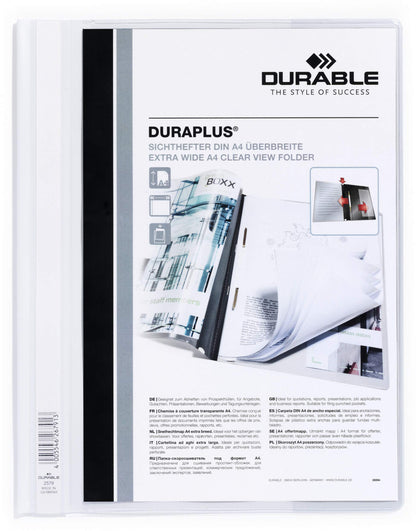 DURABLE Angebotshefter DURAPLUS 257902 für 100 Blatt A4 weiss