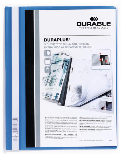 DURABLE Angebotshefter DURAPLUS 257906 für 100 Blatt A4 blau